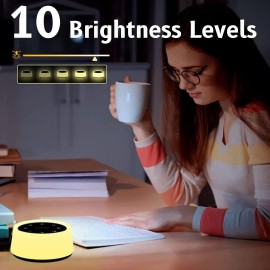 ColorsNoise Sound Machine and White Noise Machine with 30 Soothing Sounds with 12 Colors Baby Night Light with Memory Function (Black) ColorsNoise Sound Machine and White Noise Machine with 30 Soothing Sounds with 12 Colors Baby Night Light with Memory Function (Black)