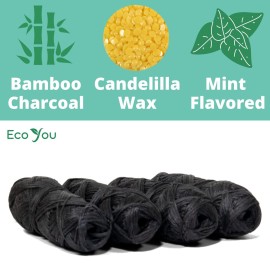 EcoYou Bamboo Charcoal Dental Floss | Mint & Candelilla Wax | Vegan & Biodegradable (4 Refills Pack) EcoYou Bamboo Charcoal Dental Floss | Mint & Candelilla Wax | Vegan & Biodegradable (4 Refills Pack)