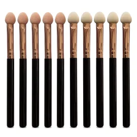 Makeup Brushes Set for Women Professional,UorPoto 10Pcs Sponge Eyeshadow Brush Sets Applicator Double Sided reusable