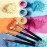 Makeup Brushes Set for Women Professional,UorPoto 10Pcs Sponge Eyeshadow Brush Sets Applicator Double Sided reusable