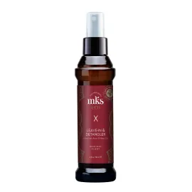 Earthly Body MKS eco X, Original Scent - 4 fl oz - Leave-In Treatment & Detangler - Moroccan Argan Oil, Hemp Seed Oil - Vegan & Cruelty Free