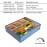 SMONEX Board Game Organizer Compatible with All of Splendor Board Game Expansion - Organizer Insert Suitable for Splendor Made from Strong Plywood