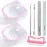 Nail Soaking Bowl, Gel Nail Polish Remover Kit, Manicure Bowl for Hand, Dip Powder Remover Tools, Nail Soak Off Bowl for Acrylic Nails, Nail Brush, Cuticle Pusher, Cuticle Peeler, 100180 Nail File,