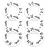 Pro Goleem Baby Closet Dividers Unisex Baby Closet Organizer for Nursery Baby Clothes Size Age Dividers Fits 1.5 Rod 6 PCS