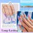 AZUREBEAUTY Dip Powder Nail Kit Starter, 20 Colors Purple Blue Glitter Dipping Powder Recycling Tray Essential Liquid Set Base Top Coat Activator French Dip Nails Art Manicure Beginner Salon 31 Pcs