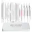 Blackhead Remover Tools, 2024 Latest 16 PCS Pimple Popper Tool Kit, Acne Blackhead Tools for Blemish, 410 Premium Professional Stainless Acne Pimple Extractor Tool with Metal Box