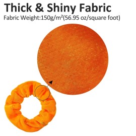 ADRIONE Velvet Scrunchies for Women, Girls & Kids - 60 Pack Ponytails Hair Ties Scrunchie Bulk Scrunchy Ponytail Holders for Thick, Curly, Medium, Thin & Fine Hair