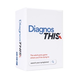 DiagnosThis - Hilarious Hypochondriac Party Game for Adults | 300 Diagnosis & 100 Symptom Cards for Medical Nerds, Hypochondriacs & Game Nights