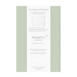 Promptly Journals, A Complete Childhood History: From Pregnancy to 18 Years Old (Aloe Green, Leatherette) | Baby Book and Pregnancy Journal | Baby Memory Book Promptly Journals, A Complete Childhood History: From Pregnancy to 18 Years Old (Aloe Green, Leatherette) | Baby Book and Pregnancy Journal | Baby Memory Book
