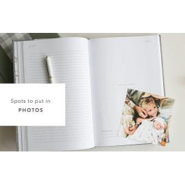 Promptly Journals, A Complete Childhood History: From Pregnancy to 18 Years Old (Aloe Green, Leatherette) | Baby Book and Pregnancy Journal | Baby Memory Book Promptly Journals, A Complete Childhood History: From Pregnancy to 18 Years Old (Aloe Green, Leatherette) | Baby Book and Pregnancy Journal | Baby Memory Book