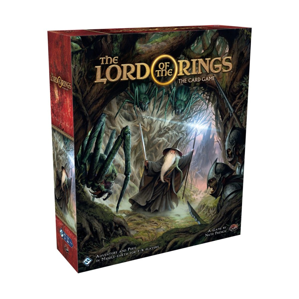 The Lord of the Rings: Card Game Revised Core Set | Adventure/Cooperative for Adults and Teens Ages 14+ 1-4 Players Average Playtime 30-120 Minutes Made by Fantasy Flight Games
