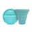 Sirona Menstrual Cups Container Foldable Sterilizing Silicone - 1 Unit | Microwave Friendly | Foldable Menstrual Cup Sterilizer | BPA Free and Non-Toxic | for Camping, Public Restrooms