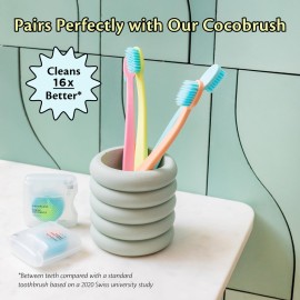 Cocofloss Woven Dental Floss, Dentist-Designed Oral Care, Orange Scent, Waxed, Expanding, Kid-Friendly String Floss with Coconut Oil, 1 Spool (33 yd) Cocofloss Woven Dental Floss, Dentist-Designed Oral Care, Orange Scent, Waxed, Expanding, Kid-Friendly String Floss with Coconut Oil, 1 Spool (33 yd)