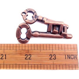 MAGIKON Traditional Brain Teaser, Classical Puzzle Magic Toy (Keys) MAGIKON Traditional Brain Teaser, Classical Puzzle Magic Toy (Keys)