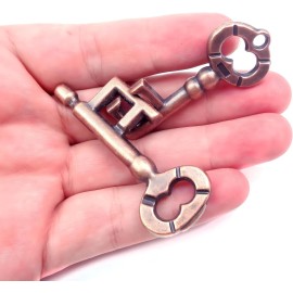 MAGIKON Traditional Brain Teaser, Classical Puzzle Magic Toy (Keys) MAGIKON Traditional Brain Teaser, Classical Puzzle Magic Toy (Keys)