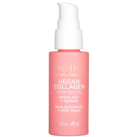 Pacifica Vegan Collagen Skin Solve Primer - 3-in-1 Face Primer that Primes, Blurs & Hydrates, Skincare-Infused Formula with Collagen Peptides, Hyaluronic Acid & Caffeine for Smooth Radiant Skin