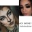 AMY\'S DIARY Black Smokey Silver Glitter Shimmer Eye Eyeshadow Makeup Palette,9 Colors Cool Toned Matte Glitter Make Up Black Radiance Eyeshadow Palette Sombras De Ojos Profesional(A)