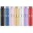 Tekson 7PCS 8ml Travel Perfume Atomizer Refillable, Mini Cologne Spray Bottle Empty, Small Aftershave Sprayer for Liquid Dispenser (Seven Colors)