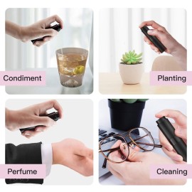 Tekson 7PCS 8ml Travel Perfume Atomizer Refillable, Mini Cologne Spray Bottle Empty, Small Aftershave Sprayer for Liquid Dispenser (Seven Colors) Tekson 7PCS 8ml Travel Perfume Atomizer Refillable, Mini Cologne Spray Bottle Empty, Small Aftershave Sprayer for Liquid Dispenser (Seven Colors)