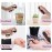 Tekson 7PCS 8ml Travel Perfume Atomizer Refillable, Mini Cologne Spray Bottle Empty, Small Aftershave Sprayer for Liquid Dispenser (Seven Colors)