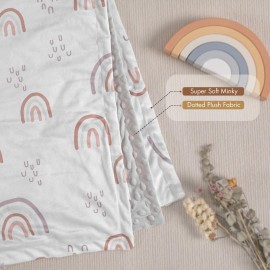 Soarwg Kids Baby Blanket Unisex Newborn, Super Soft Comfy Rainbow Blanket, for Toddler Baby Nursery Bed Blankets Stroller Crib Shower Gifts, 30 x 40 Inch Soarwg Kids Baby Blanket Unisex Newborn, Super Soft Comfy Rainbow Blanket, for Toddler Baby Nursery Bed Blankets Stroller Crib Shower Gifts, 30 x 40 Inch