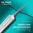 MR.GREEN Ingrown Hair Tweezers Needle Nose Pointed Tips Tweezers For Eyebrows Splinters Blackhead Removal Acne Clip Extractor (Long)