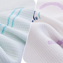 MLILY Kids Pillow for Sleeping, Adjustable Kids Memory Foam Pillow for Bed Set, Breathable and Cooling Pillows for Kids Boy Girl, CertiPUR-US Certified, 12x20 Inch, Blue MLILY Kids Pillow for Sleeping, Adjustable Kids Memory Foam Pillow for Bed Set, Breathable and Cooling Pillows for Kids Boy Girl, CertiPUR-US Certified, 12x20 Inch, Blue