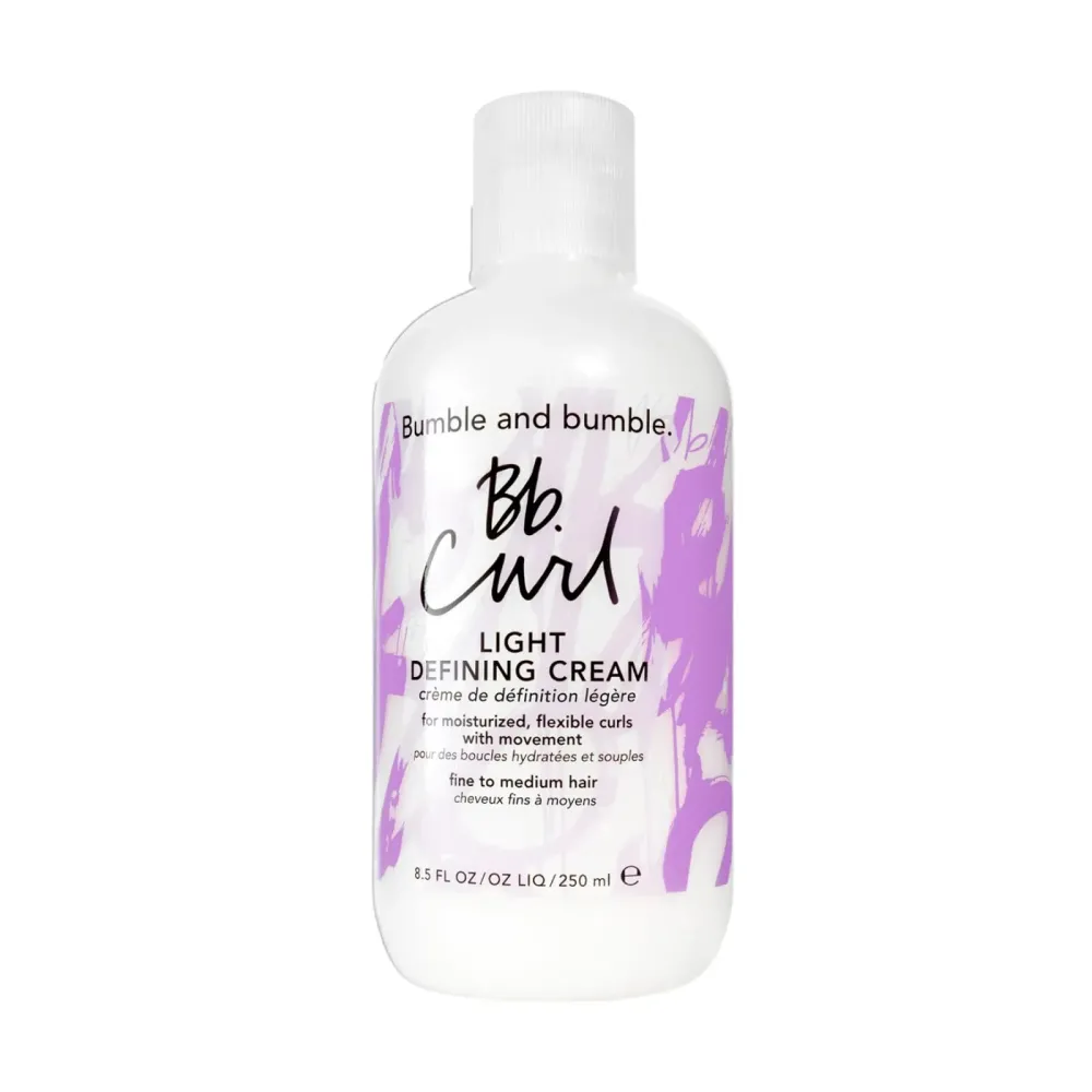 Bumble and bumble. Curl Light Defining Styling Cream | For Moisturized Flexible Curls | Anti Frizz | Curly, Wavy | With Jojaba Oil, Avocado Oil + Coconut Oil | Standard Size, 8.5 Fl Oz