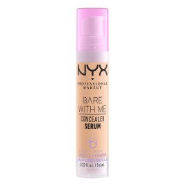 NYX PROFESSIONAL MAKEUP Bare With Me Concealer Serum, Concealer Makeup For Up To 24Hr Hydration - Beige NYX PROFESSIONAL MAKEUP Bare With Me Concealer Serum, Concealer Makeup For Up To 24Hr Hydration - Beige