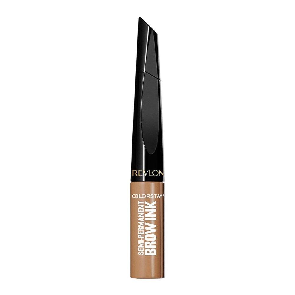 Revlon ColorStay 5-in-1 Semi-Permanent Brow Ink with Spoolie Brush, Waterproof, Transfer-Proof, Eyebrow Makeup, Easy to Remove, 350 Blonde Ink, 0.09 fl oz Revlon ColorStay 5-in-1 Semi-Permanent Brow Ink with Spoolie Brush, Waterproof, Transfer-Proof, Eyebrow Makeup, Easy to Remove, 350 Blonde Ink, 0.09 fl oz