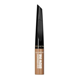 Revlon ColorStay 5-in-1 Semi-Permanent Brow Ink with Spoolie Brush, Waterproof, Transfer-Proof, Eyebrow Makeup, Easy to Remove, 350 Blonde Ink, 0.09 fl oz