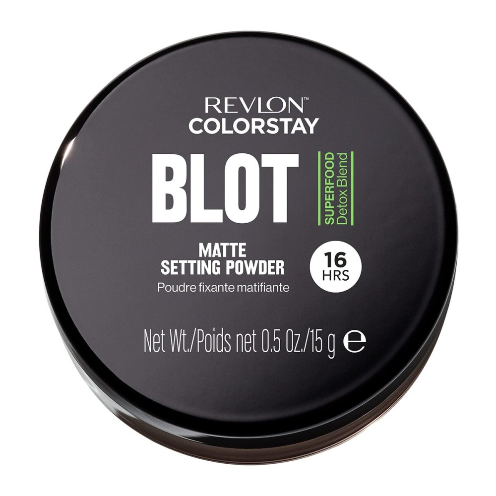 Revlon ColorStay Blot Face Makeup Setting Powder, Mattifying, Blurring & Oil Absorbing, Absorbs Sebum, Blurs Imperfections and Reduces Pore Appearance, 0.5 Oz Revlon ColorStay Blot Face Makeup Setting Powder, Mattifying, Blurring & Oil Absorbing, Absorbs Sebum, Blurs Imperfections and Reduces Pore Appearance, 0.5 Oz
