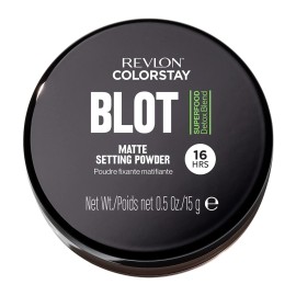 Revlon ColorStay Blot Face Makeup Setting Powder, Mattifying, Blurring & Oil Absorbing, Absorbs Sebum, Blurs Imperfections and Reduces Pore Appearance, 0.5 Oz Revlon ColorStay Blot Face Makeup Setting Powder, Mattifying, Blurring & Oil Absorbing, Absorbs Sebum, Blurs Imperfections and Reduces Pore Appearance, 0.5 Oz