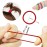 400PCS Multicolor Hair Ties, No Crease Elastic Ponytail Holders, 2CM Finger Hair Accessories for Girls