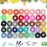 400PCS Multicolor Hair Ties, No Crease Elastic Ponytail Holders, 2CM Finger Hair Accessories for Girls