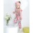 SUNNY PIGGY Baby Girl Clothes Newborn Outfit Infant Winter Fall Letter Print Flower Pants Set Long Sleeve Romper Baby Girl\'s Clothing with Headband 3-6 Months Pink 4PCS
