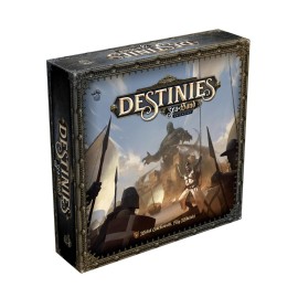Destinies Sea of Sand Board Game Expansion - Immersive Storytelling and Adventure for Tabletop Enthusiasts, Ages 14+, 1-3 Players, 120-150 Minute Playtime, Made by Lucky Duck Games Destinies Sea of Sand Board Game Expansion - Immersive Storytelling and Adventure for Tabletop Enthusiasts, Ages 14+, 1-3 Players, 120-150 Minute Playtime, Made by Lucky Duck Games