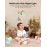 MediAcous Night Light for Kids, Egg Light for Nursery, 7 Colors Changing & Stepless Dimming, Soft Silicone Touch Night Lamp with 1 Hour Timer, Rechargeable Nursery Night for Breastfeeding