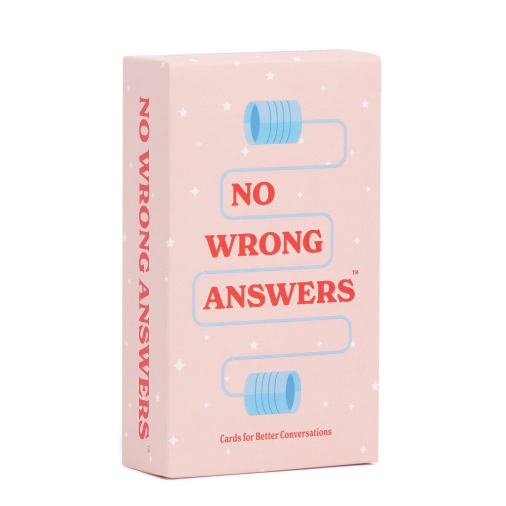 No Wrong Answers - Hilarious Card Game, Conversation Starter - Fun Activity for Family, Teens, Parties, Travel, Couples, Team Building - Great Gift for Birthdays, Mothers Day, Fathers Day - All Ages No Wrong Answers - Hilarious Card Game, Conversation Starter - Fun Activity for Family, Teens, Parties, Travel, Couples, Team Building - Great Gift for Birthdays, Mothers Day, Fathers Day - All Ages