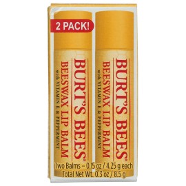Burt\'s Bees Lip Balm, Beeswax Burt\'s Bees Lip Balm, Beeswax