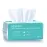 MSOEUESO Soft Dry Wipes Cotton Facial Tissues, 100 Count Disposable Face Towel, Cotton Clean Towels for Sensitive Skin, Facial Cleansing, Makeup Removing, Surface Cleaning