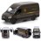 KiNSMART - UPS Mercedes-Benz Sprinter + United States Postal Mail Truck Grumman LLV 5 Inch Die Cast Metal Model Toy Van & Trucks SetOf2