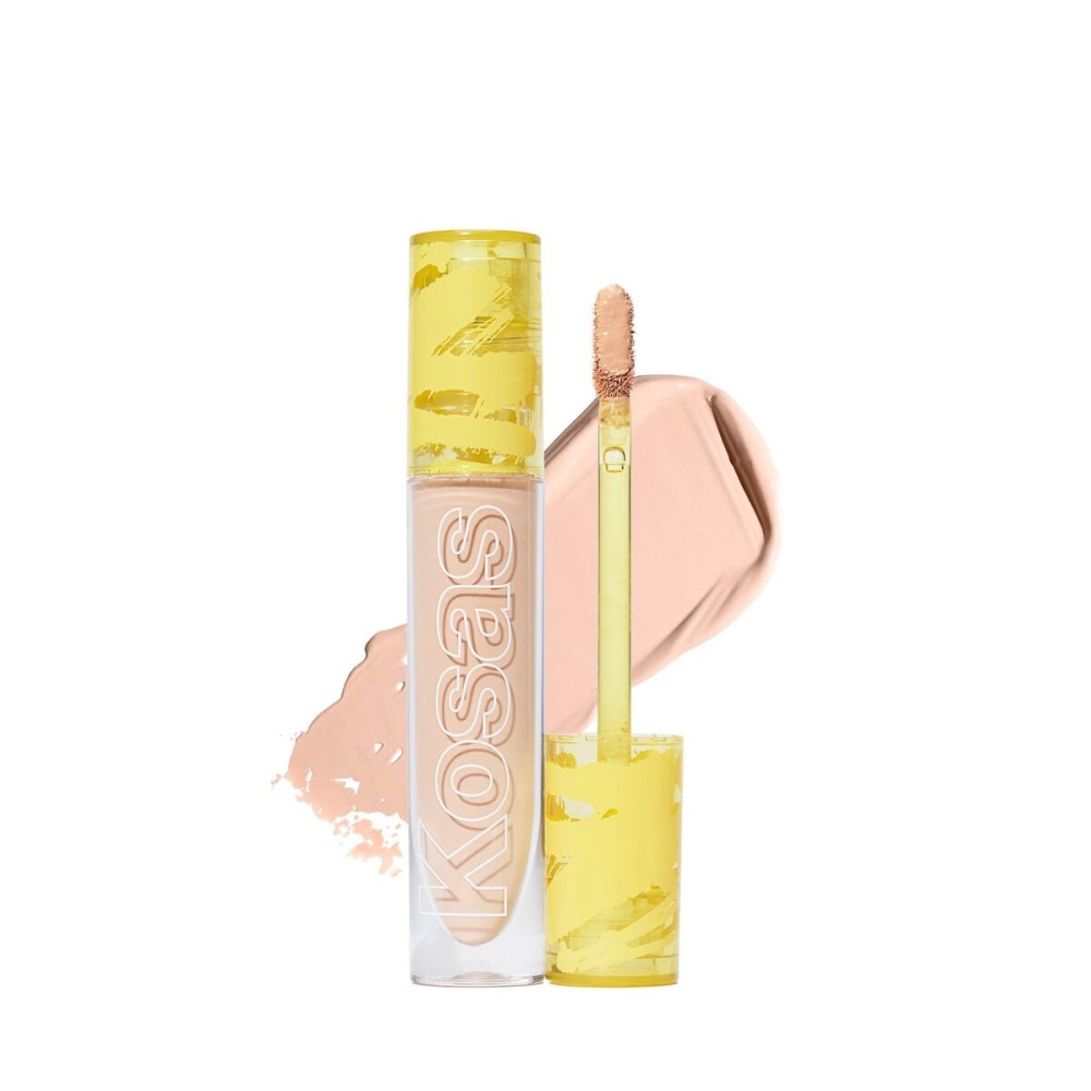 Kosas Revealer Concealer - Medium Coverage Makeup with Hyaluronic Acid, Conceals Dark Circles Under Eyes, Dark Spots and Blemishes + Brightens, Hydrates, Long-Lasting & Vegan, (Tone 4.5 N) Kosas Revealer Concealer - Medium Coverage Makeup with Hyaluronic Acid, Conceals Dark Circles Under Eyes, Dark Spots and Blemishes + Brightens, Hydrates, Long-Lasting & Vegan, (Tone 4.5 N)