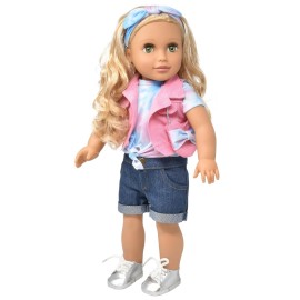 Gift Boutique 18 Inch Girl Doll, Fashion Doll with Fine Blond Hair for Styling Clothes Shoes and Accessories Princess Doll for Girls and Kids Gift Boutique 18 Inch Girl Doll, Fashion Doll with Fine Blond Hair for Styling Clothes Shoes and Accessories Princess Doll for Girls and Kids