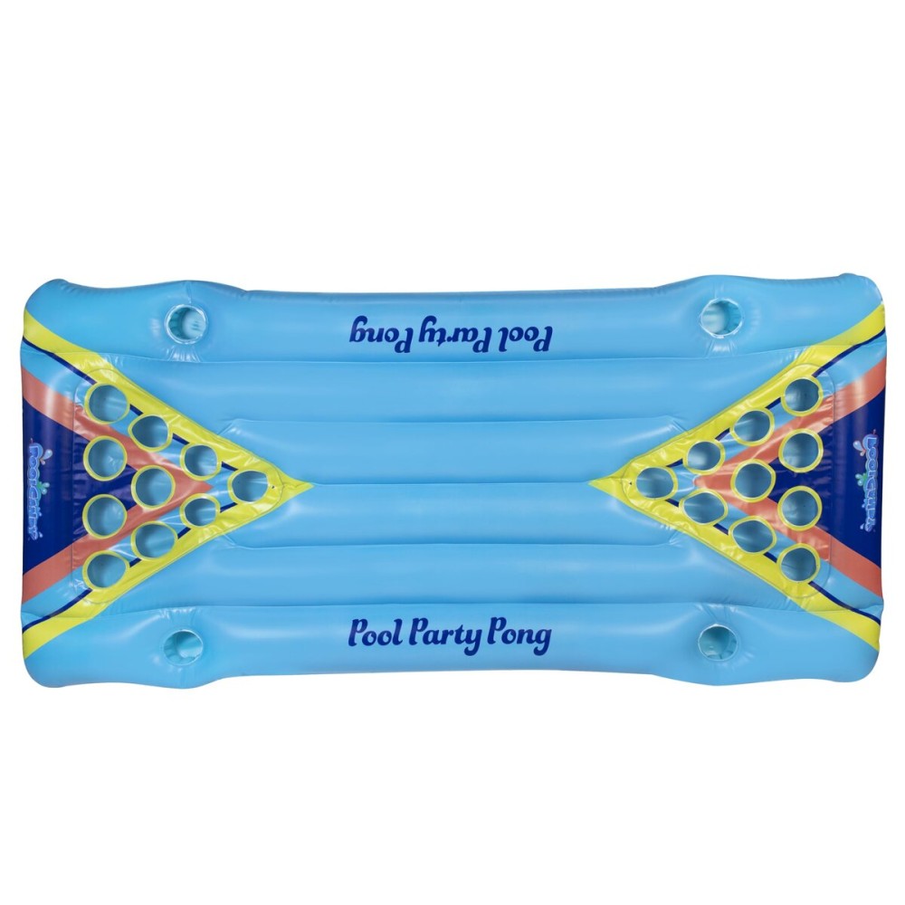 PoolCandy Inflatable Pool Party Pong; an Easy Set up Pool, Lake or Beach Pong Game. Perfect for Your Next BBQ, Pool or Beach Party. PoolCandy Inflatable Pool Party Pong; an Easy Set up Pool, Lake or Beach Pong Game. Perfect for Your Next BBQ, Pool or Beach Party.