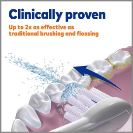 Waterpik Genuine Full Size Replacement Brush Heads With Covers for Sonic-Fusion Flossing Toothbrush SFFB-2EW, 2 Count White Waterpik Genuine Full Size Replacement Brush Heads With Covers for Sonic-Fusion Flossing Toothbrush SFFB-2EW, 2 Count White