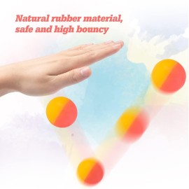 Ohanniewa Bouncy Balls for Kids 20 Pieces 5 Styles 32mm Assorted Bouncy Balls with Storage Bag for Birthday Party Favors Ohanniewa Bouncy Balls for Kids 20 Pieces 5 Styles 32mm Assorted Bouncy Balls with Storage Bag for Birthday Party Favors