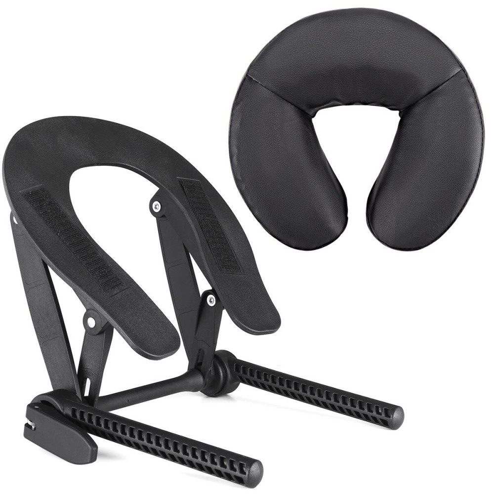 Universal Massage Table Face Cradle & Cushion, Adjustable Massage Chair Spa Bed Headrest & Face Pillow Support, Massage Platform Head Rest Cushion Cradle for Salon Home Mattress Top Massage Kit Universal Massage Table Face Cradle & Cushion, Adjustable Massage Chair Spa Bed Headrest & Face Pillow Support, Massage Platform Head Rest Cushion Cradle for Salon Home Mattress Top Massage Kit