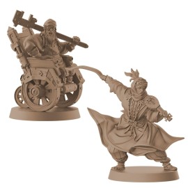 Massive Darkness 2 Bards and Tinkerers Vs. Metal Angel Heroes and Monsters Expansion | Cooperative Strategy Game for Adults and Teens | Ages 14+ | 1-6 Players | Avg. Playtime 60 Mins | Made by CMON