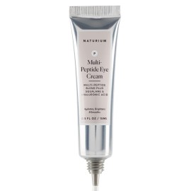 Naturium Multi-Peptide Eye Cream, Smoothing & Anti-Aging Skincare, with Squalene & Hyaluronic Acid, 0.5 oz Naturium Multi-Peptide Eye Cream, Smoothing & Anti-Aging Skincare, with Squalene & Hyaluronic Acid, 0.5 oz